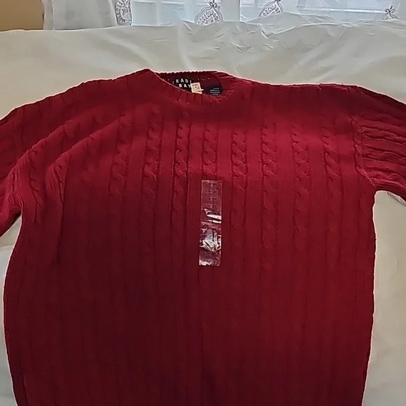 Vintage Red Sweater - Picture 10 of 14